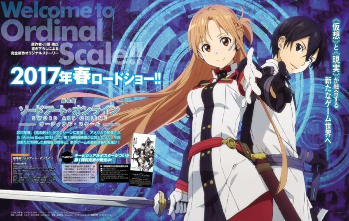 Sword Art Online Movie Ordinal Scale