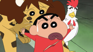 Crayon Shin-chan Movie 17: Otakebe! Kasukabe Yasei Oukoku Sub Indo