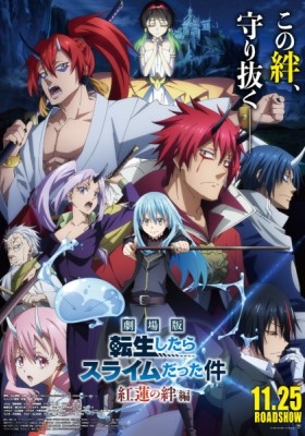 Tensei shitara Slime Datta Ken Movie: Guren no Kizuna-hen Sub Indo